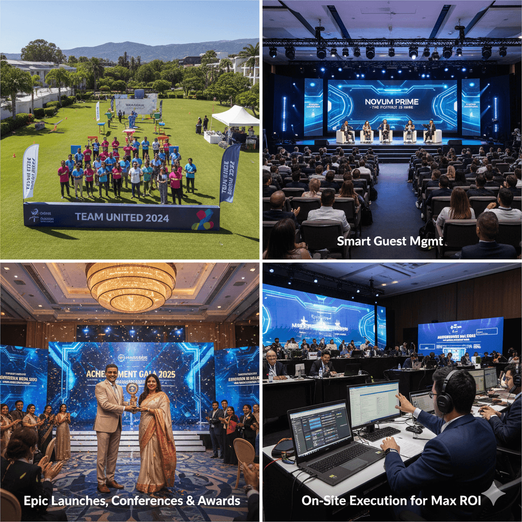 High-tech AV production setup